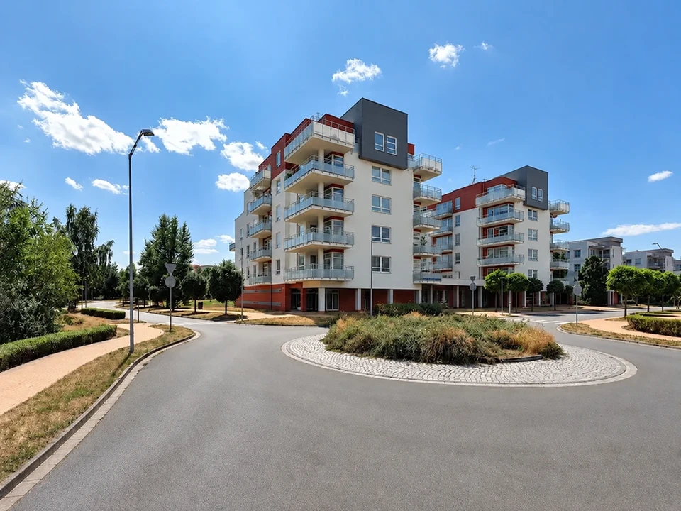 Bytové domy Plachta Hradec Králové — pohled 4